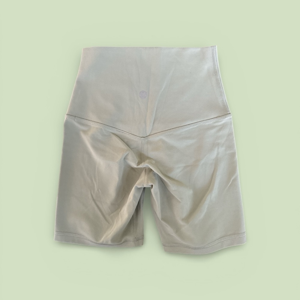 Lululemon Align HR Short 6” NWT Fog Green